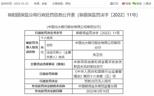 銀行高管終身禁業(yè)敲響警鐘 光大阜陽(yáng)分行原行長(zhǎng)邵杰受賄案揭示金融外包風(fēng)險(xiǎn)